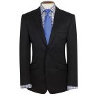 Tailored Fit Zeus Black Machine Washable Suit