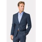 Tailored Fit Clifford Navy Donegal Wool Suit - Waistcoat Optional