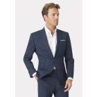 Tailored Fit Constable Navy Linen Blend Suit - Waistcoat Optional