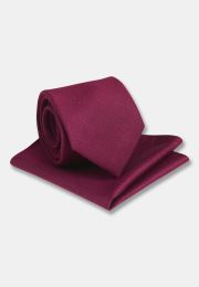 Merlot Hanky and Tie Set