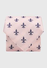 Fleur de Lis Silk Tie