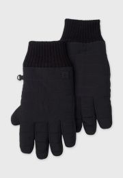 Black Waterproof Quilted Glove