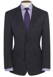 Tailored Fit Zeus Charcoal Washable Suit Jacket