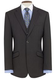 Tailored Fit Aldwych Charcoal Washable Suit - Waistcoat Optional