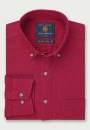 Tailored Fit Cotton Twill Shirt