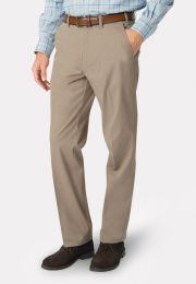 Tailored Fit Ashdown Sand Cotton Stretch Chinos