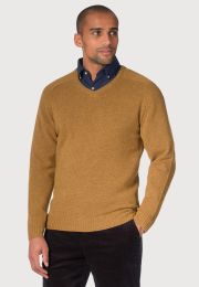 Barton Moss Lambswool V-Neck Jumper