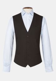 Tailored Fit Charcoal Waistcoat