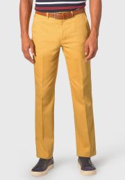 Tailored Fit Illingworth Corn Cotton Stretch Trouser