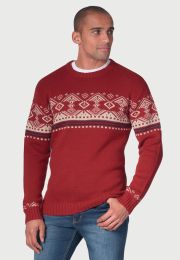 Whislter Berry Fairisle Jumper