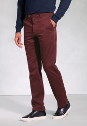 Tailored Fit Yeo Wine THERMOLITE&reg; Trouser