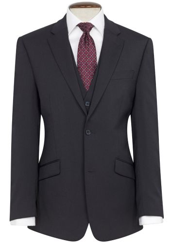 Tailored Fit Aldwych Navy Washable Suit Jacket