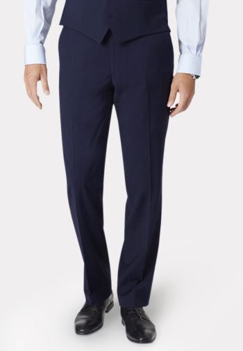 Tailored Fit Winter White Moleskin Trousers