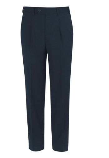 Tailored Fit Aldwych Black Washable Suit Trousers
