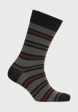 Charcoal Irregular Smart Socks