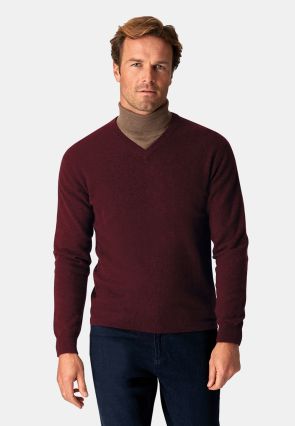 Shiraz Cashmere V-Neck Jumper