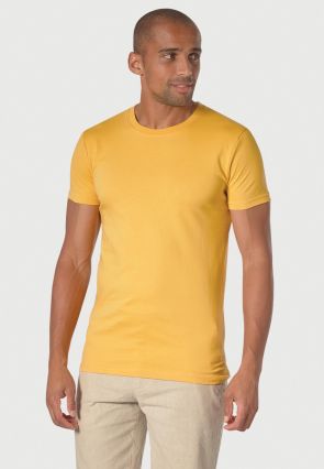 Hawkes Lemon Pure Cotton Jersey T-Shirt