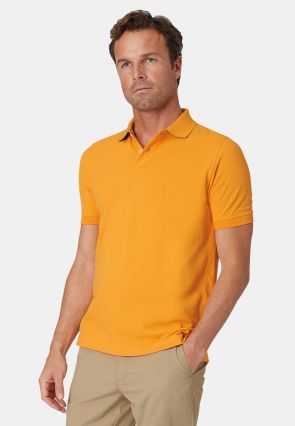 Milford Sunflower Pure Cotton Pique Polo Shirt