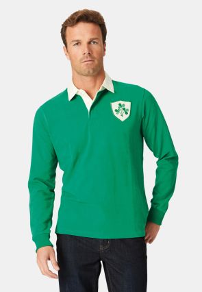 Ireland Heritage Pure Cotton Rugby Shirt