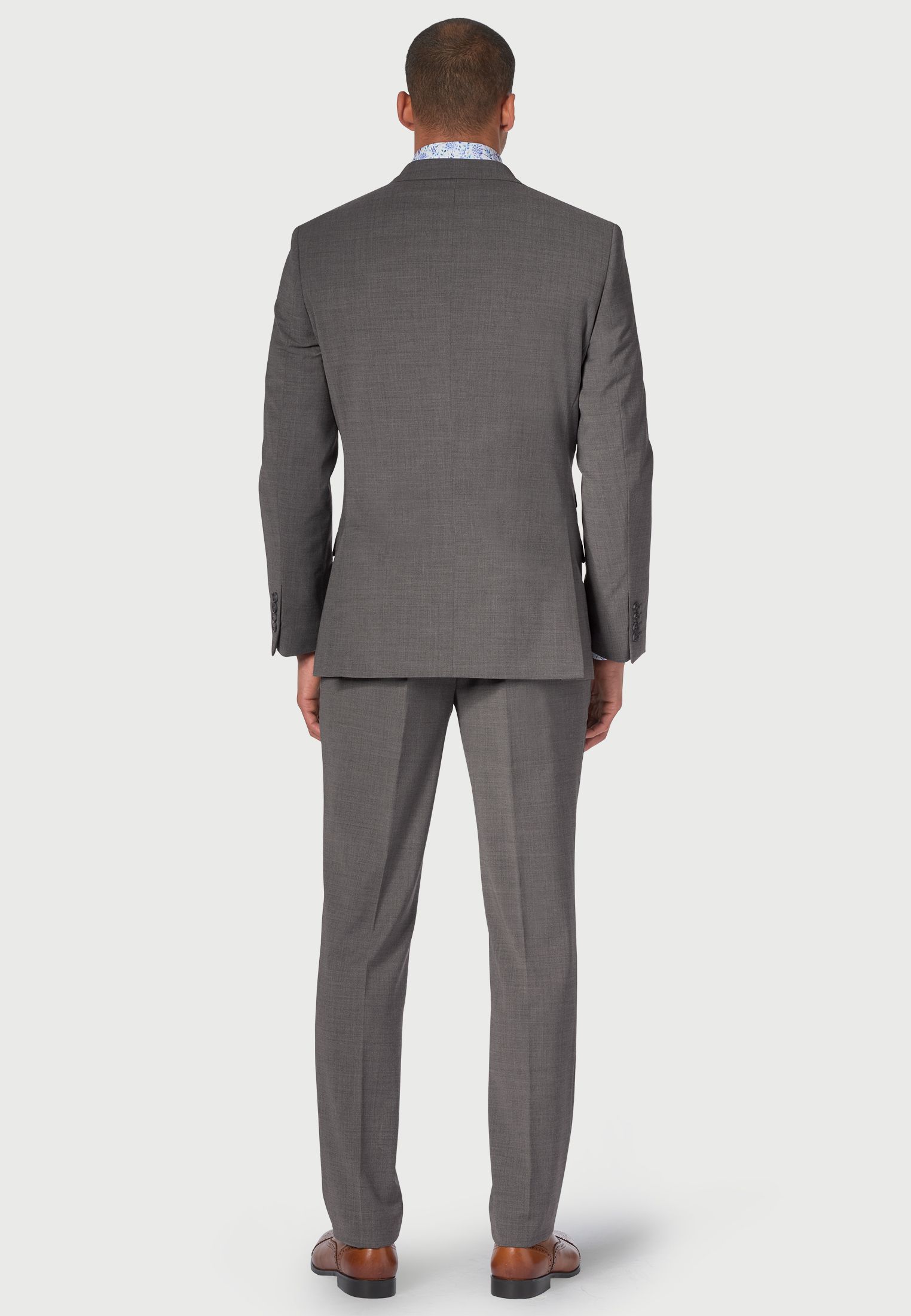 Tailored Fit Grey Washable Suit