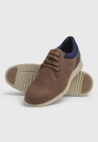 Spruce Chestnut Brown Nubuck Lightweight Casual Shoe