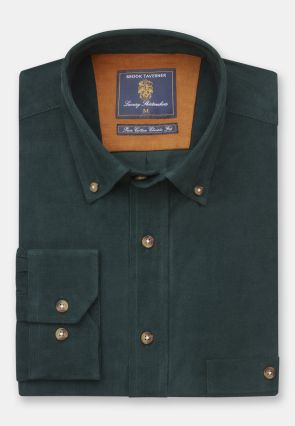 Regular Fit Forest Corduroy Cotton Shirt